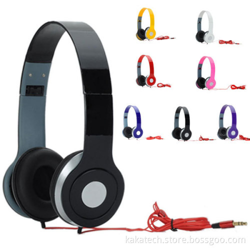 New Stereo Wired Adjustable Headphone